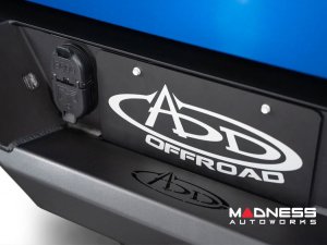 GMC Sierra 1500 Rear Bumper - Black Label Series - Addictive Desert Designs GMC Sierra 1500 Rear Bumper - Black Label Series - Addictive Desert Designs